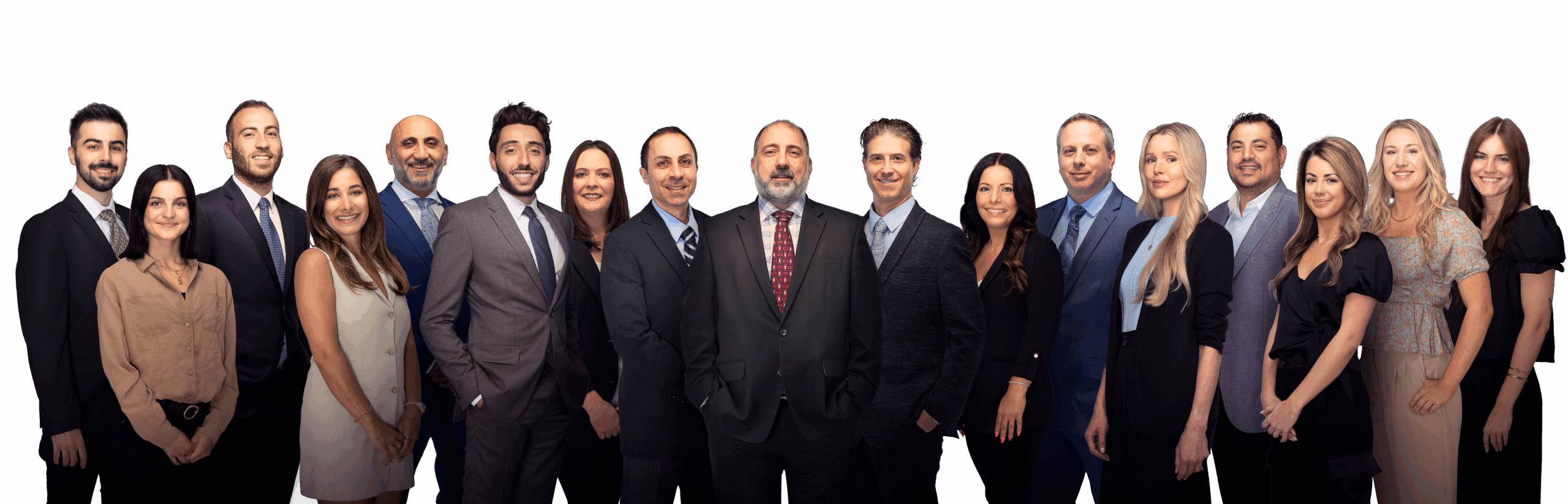 A team of business professionals from Keystone Commercial Real Estate posing for a group photo.